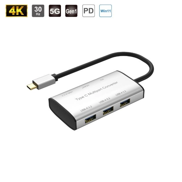 6 In 1 Type C Multiport Converter