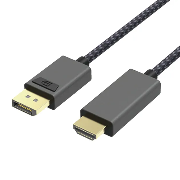 DP to HDMI M-M Passive Cable1.8m (4K@30Hz) (Aluminum)