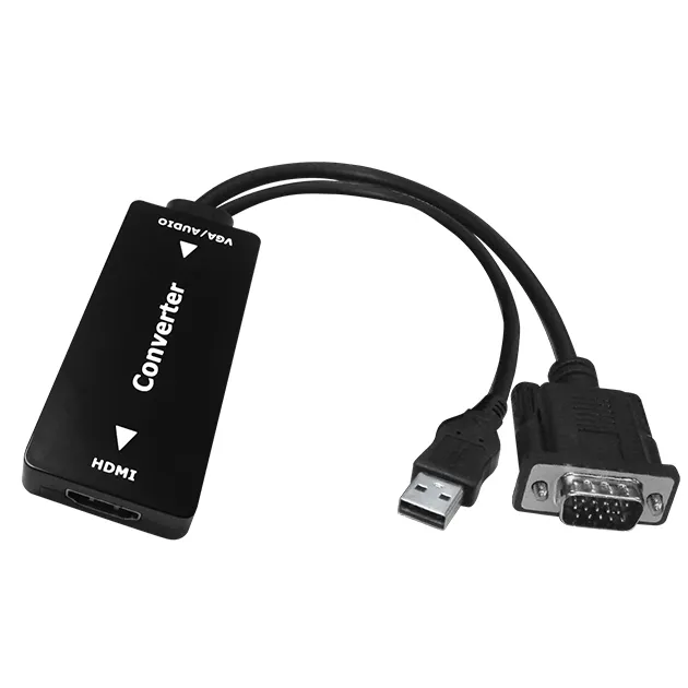 VGA with Audio to HDMI Converter (VIDEO Converter)