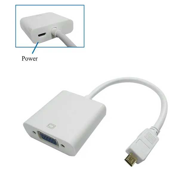 Video Converter (HDMI to VGA) (D Type)