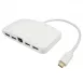 Type C to 4K HDMI / LAN / USB 3.0 3x Port Hub / SD / TF Card Docking