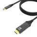 8K Type C to HDMI Cable 1-3M (Aluminum Hood)