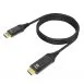 8K DP 1.4 to HDMI Cable 1-3M (Aluminum Hood)