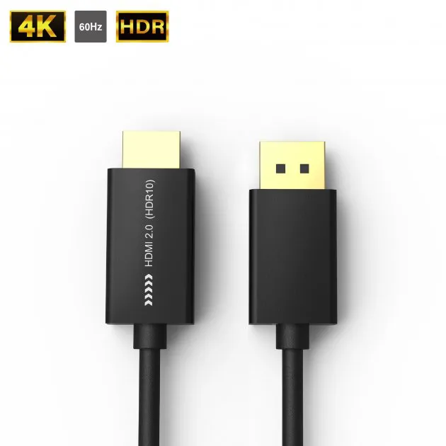DP 1.4 to HDMI (HDR10) Cable 1-3m