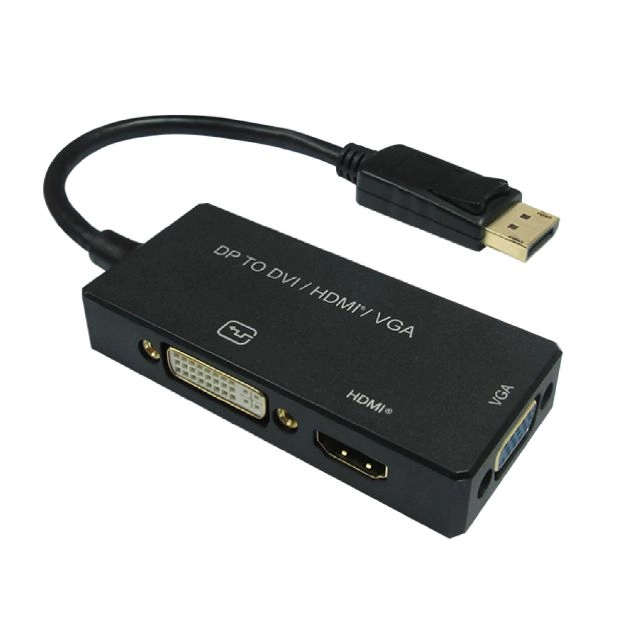 DP to DVI / HDMI<sup>®</sup> / VGA Converter