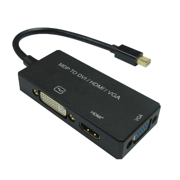 MDP to DVI / HDMI<sup>®</sup> / VGA Converter