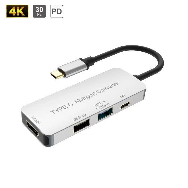 4 in 1 Type C Multiport Converter