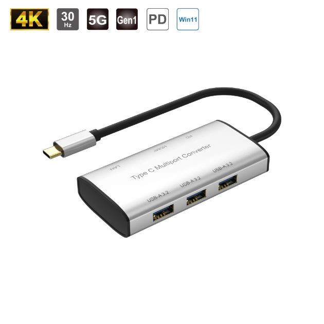 6 In 1 Type C Multiport Converter