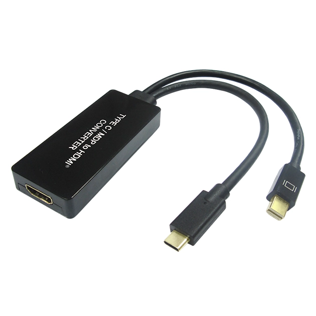 Type C + MDP to HDMI<sup>®</sup> Converter