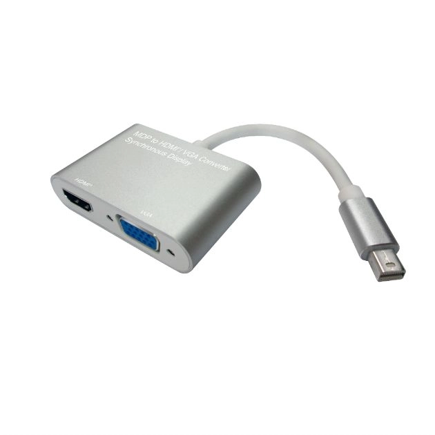 MDP to HDMI<sup>®</sup> / VGA Converter (Aluminum Housing)