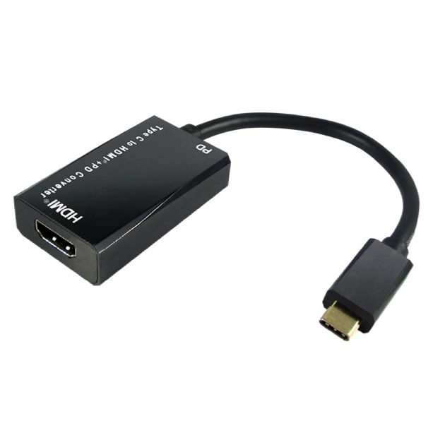 Type C to HDMI<sup>®</sup> + CF (PD3.0) Converter