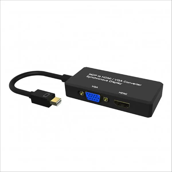 MDP to HDMI / VGA Converter (ABS Housing)