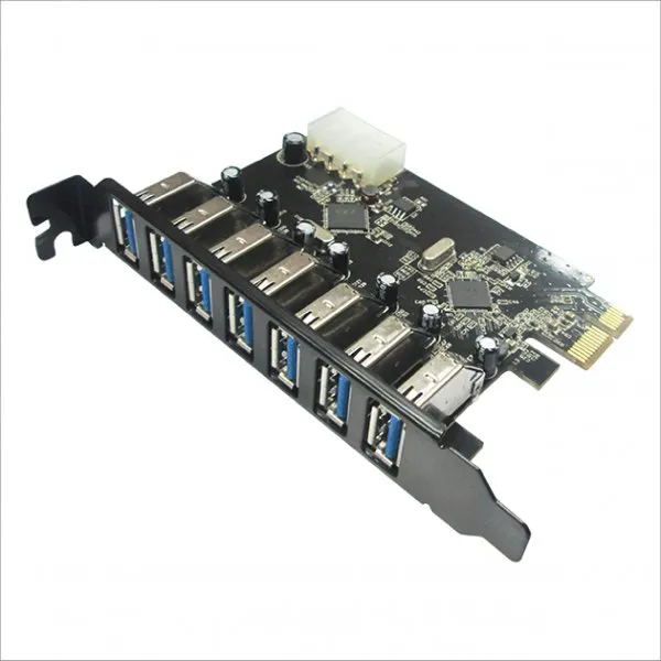 USB 3.0 7-Port PCI Express Card