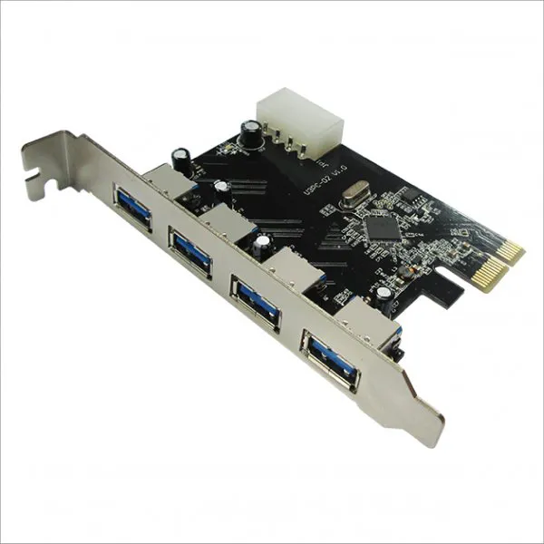 USB 3.0 4-Port PCI Express Card