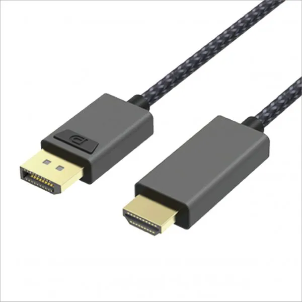 DP to HDMI M-M Passive Cable1.8m (4K@30Hz) (Aluminum)