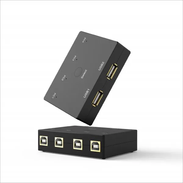4 in 2 out USB 2.0 Sharing Switch