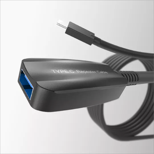 TYPE C/M to USB 3.2 A/F Repeater Cable (5M)