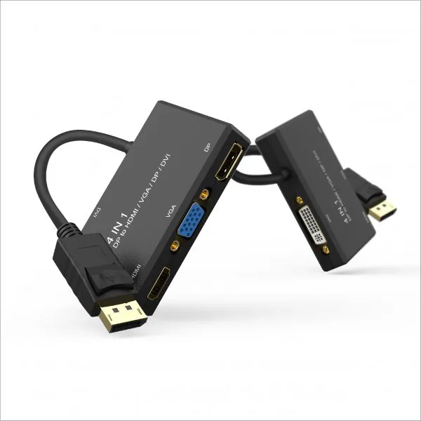 4 in 1 – DP to HDMI / VGA / DP / DVI Converter