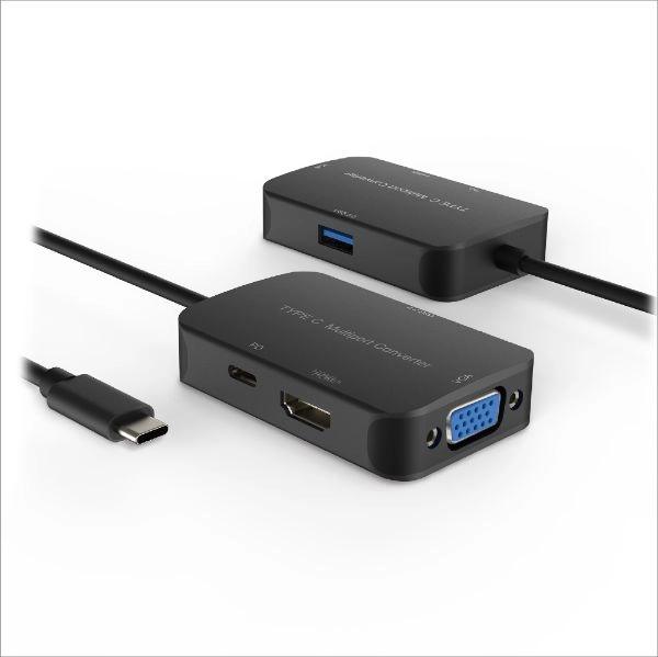 Type C to HDMI<sup>®</sup> / VGA / USB 3.2 Converter