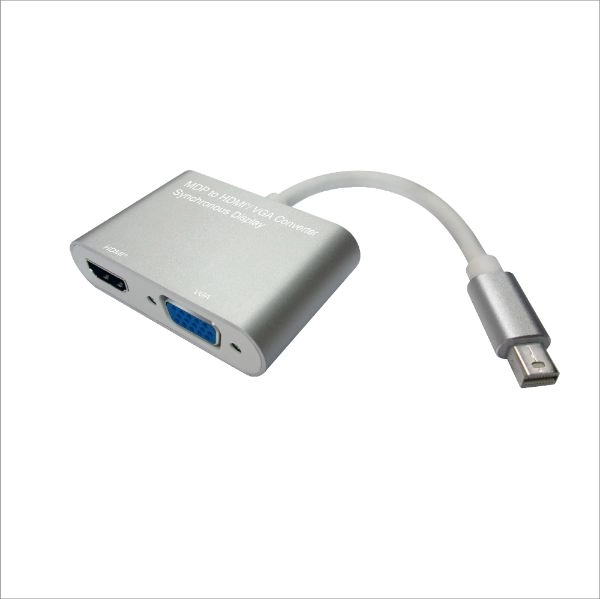 MDP to HDMI<sup>®</sup> / VGA Converter (Aluminum Housing)