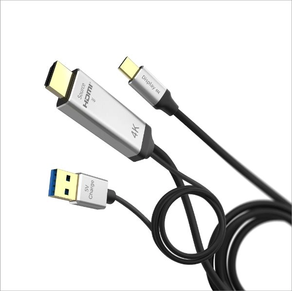 4K HDMI<sup>®</sup> to Type C Cable 1-3M