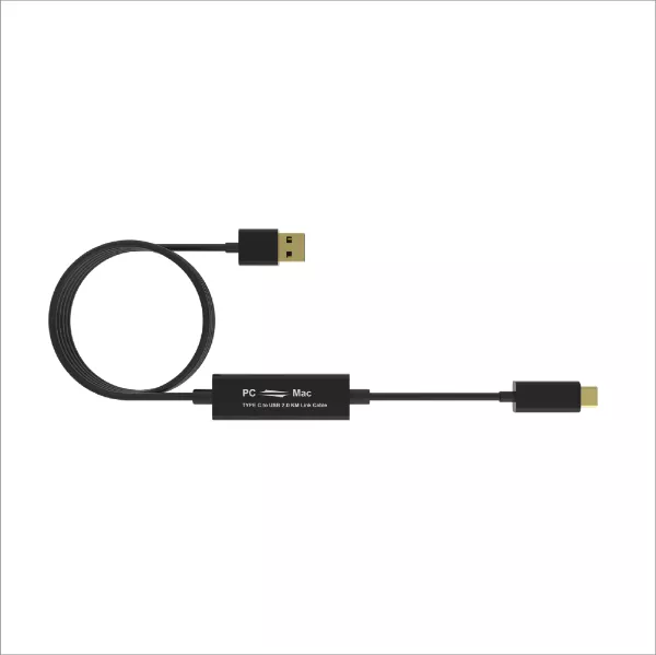 Type C to USB 2.0 KM Link Cable (PC to MAC)