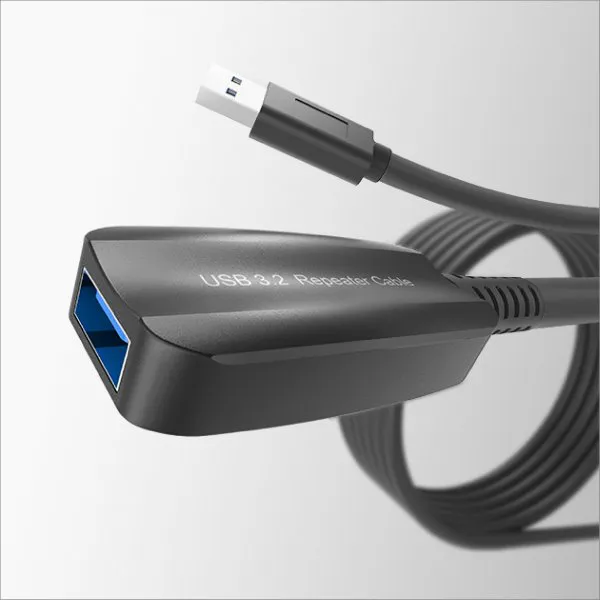 USB 3.2 A/M to USB 3.2 A/F Repeater Cable (5M)