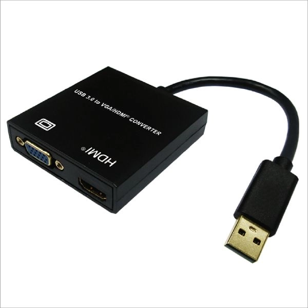 USB 3.0 to VGA / HDMI<sup>®</sup> Combo Converter