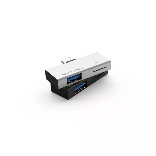  Type C 2 Port Adapter (USB 3.2 Gen2 & TF)