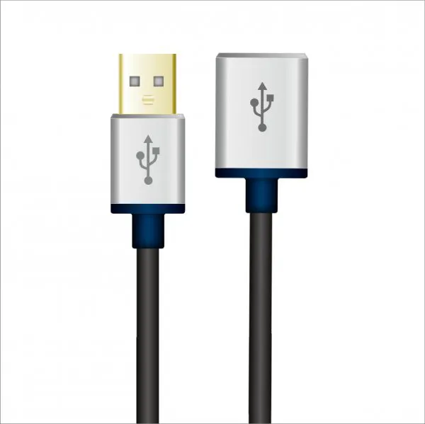 USB 2.0 A/M to USB 2.0 A/F Cable
